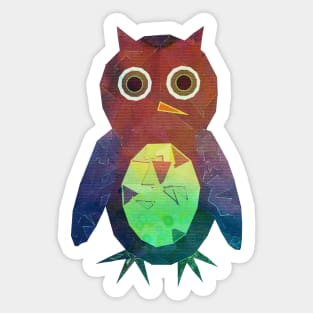 Cool owl Sticker